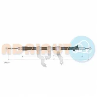 Тросик стояночного тормоза ADRIAUTO 09.0271