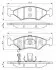Комплект тормозных колодок BOSCH 0 986 494 547