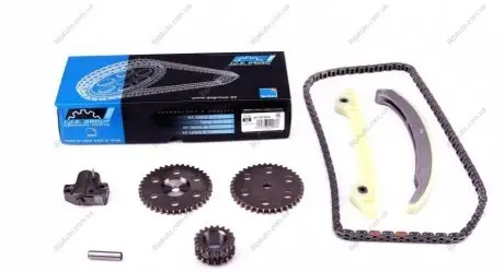 Комплект ланцюга ГРМ Ford Focus/Mazda 6 1.8-2.0 03-12 (ланцюг, натяжник, шестерня) 40-1070FK IJS GROUP 401070FK