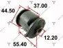 Сайлентблок важеля toyota corolla 1.6/2.0 91-00 AAMTO1073 TENACITY
