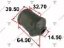 Сайлентблок рычага mitsubishi pajero 83-99 AAMMI1038 TENACITY