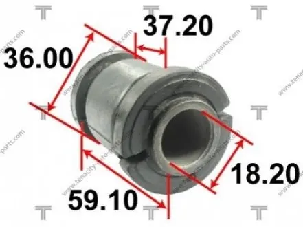 Сайлентблок рычага toyota camry 86-90 TENACITY AAMTO1032