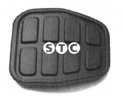 Педальные накладка, педаль тормоз STC T400864 (фото 1)