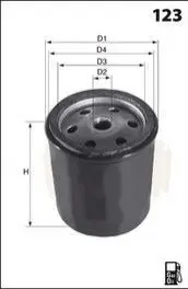 Топливный фильтр MECAFILTER ELG5529