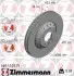 Диск гальмівний FORMULA Z правий ZIMMERMANN 460452975