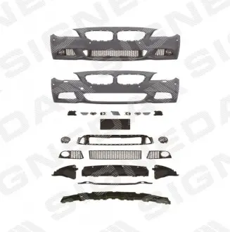 БАМПЕР ПЕРЕДНИЙ Signeda PBM04070SET