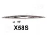 Щетка стеклоочистителя JAPANPARTS SS-X58S (фото 1)