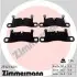 Тормозные колодки дисковые ZIMMERMANN 251431601 25143.160.1