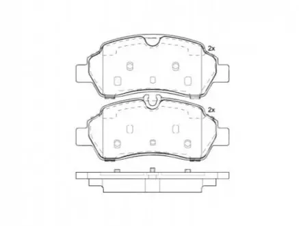 Фото 1 - тормозные колодки дисковые P24 209 BREMBO P24209 Тормозные колодки дисковые P24 209 BREMBO P24209 (фото 1)