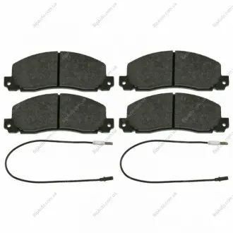 Комплект тормозных колодок, дисковый тормоз FEBI BILSTEIN 16443