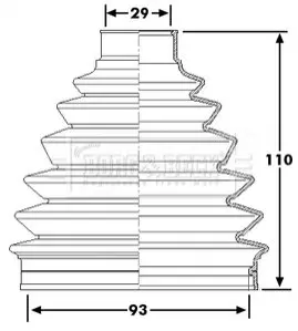 Пильовик BORG & BECK BCB6227