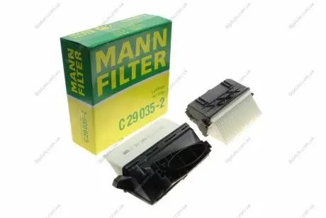 Фильтр воздушный MB E-CLASS (W212), S-CLASS (W221) 300-350 CDI, BlueTEC 09- (2шт.) -FILTER MANN C290352