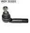 Наконечник кермовий kier. VAG POLO (6N1) SKF VKDY311031 VKDY 311031