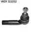 Наконечник кермовий kier. VAG POLO (6N1) SKF VKDY311032 VKDY 311032