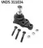 Наконечник рульовой тяги VW LT 28, 31, 35 SKF VKDS311034 VKDS 311034