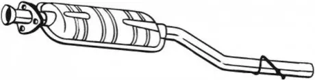 Средний глушитель выхлопных газов BOSAL 175-023