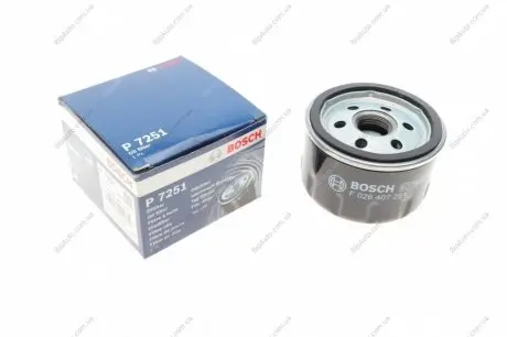 Смазочный фильтр W-V F 026 407 251 BOSCH F026407251 (фото 1)