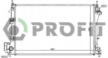 Радиатор охлаждения PROFIT PR 5079A4