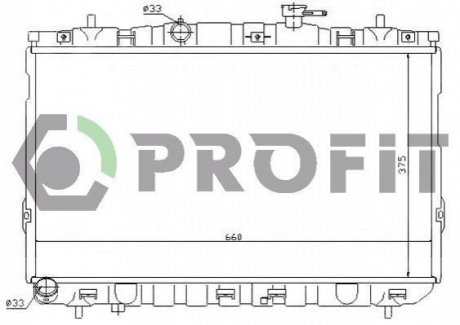 Радіатор охолодження PROFIT PR 1806A1
