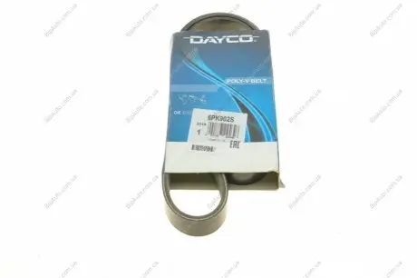 Ремінь генератора DAYCO 6PK902S