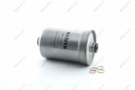 Фільтр паливний Audi, Ford, Saab, VW, Volvo, 1.6-2.6, 78-00, (з чотирма мідними кільцями) SHAFER FM28
