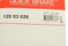 РМК штовхача розвідного валу QUICK BRAKE 120 53 026 (фото 6)