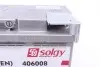 Стартерна батарея (акумулятор) SOLGY 406008 (фото 2)
