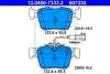 Тормозные колодкиTYL ALFA ROMEO ATE 13046073332 13.0460-7333.2