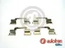 Ремкомплект тормозных колодок SEINSA AUTOFREN D43016A (фото 1)