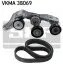 Поликлиновой ременный комплект SKF VKMA38069 VKMA 38069