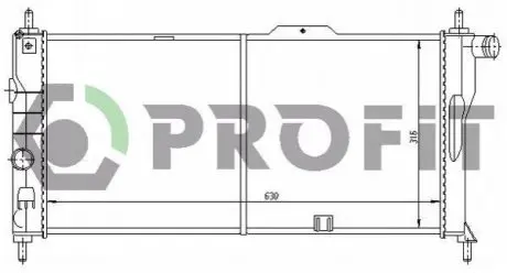 Радиатор охлаждения PROFIT PR 5052A3