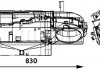 Радиатор печки MAHLE AH 172 000P MAHLE / KNECHT AH172000P (фото 2)