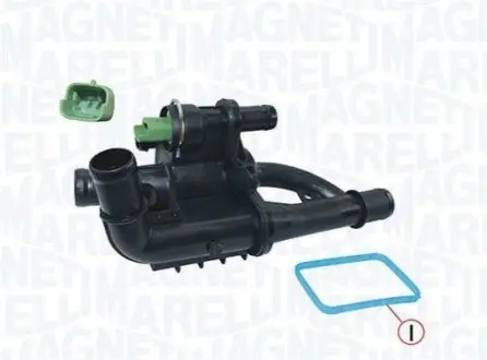 Термостат Fiat Scudo/Citroen Berlingo 1.6D 02- (83°C) (з прокладкою) (TE0195) MAGNETI MARELLI 352317101950