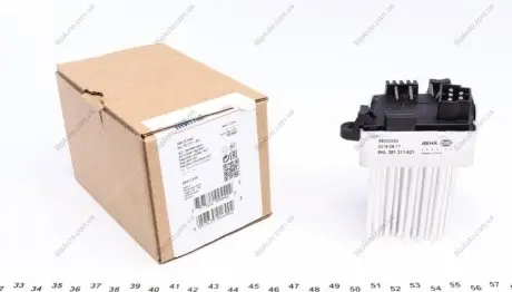 Резистор вентилятора салону MAHLE ABR 33 000S MAHLE / KNECHT ABR33000S (фото 1)