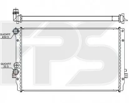 Радиатор охлаждения FPS FP62A474