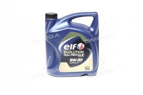Моторна олива Evolution FullTech LLX 5W30 / 5л. / (ACEA C3, BMW LL-04, VW 504.00/507.00) ELF 213920