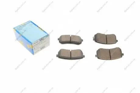 Комплект тормозных колодок, дисковый тормоз PARTS KAVO KBP-4005