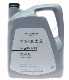 Масло моторное LongLife IV FE 0W-20 (5 л) VAG GS60577M4