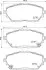 Колодки тормозные дисковые BREMBO P83171