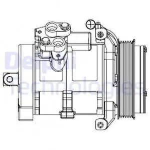 Компрессор Mercedes 906 Delphi CS20528