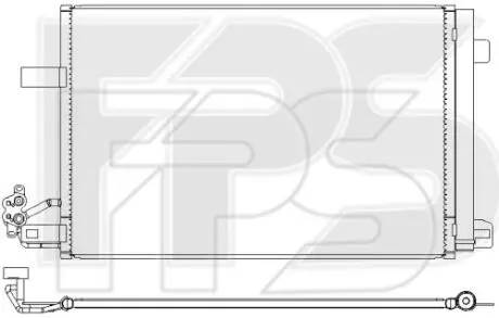 Конденсатор кондиционера FPS FP 74 K51