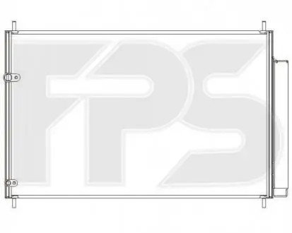 Радиатор кондиционера FPS FP 70 K481