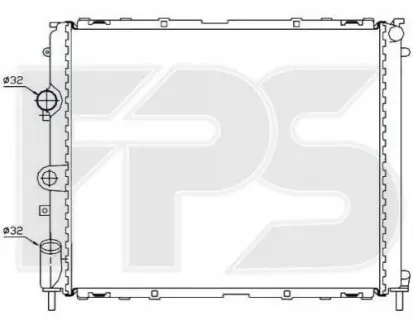 Радиатор охлаждения FPS FP 56 A394