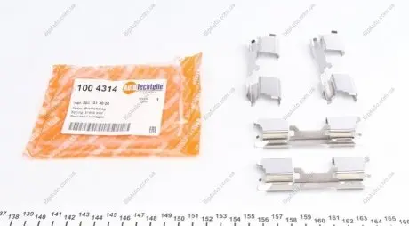 Планка суппорта AUTOTECHTEILE 100 4314