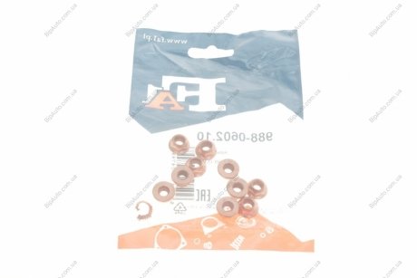 Гайка колектора випускного Audi/Citroen/Fiat/Ford/Jeep/Mazda/MB/Opel/Peugeot (M7x1.0mm) (к-кт 10шт) 988-0602.10 Fischer Automotive One (FA1) 988060210 (фото 1)