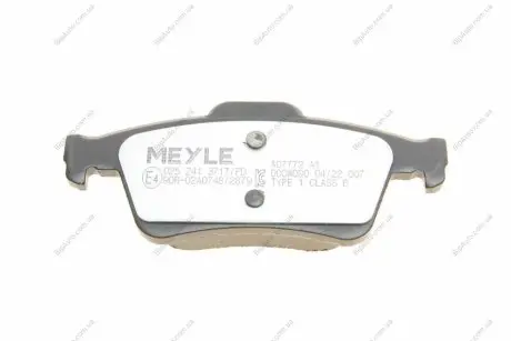Тормозные колодки FORD T. C-MAX/FOCUS/KUGA/TRANSIT 04- MEYLE 0252413717PD