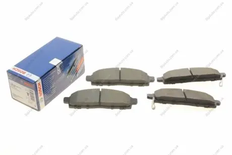 ГАЛЬМІВНІ КОЛОДКИ, ДИСКОВІ 0 986 494 673 BOSCH 0986494673 (фото 1)