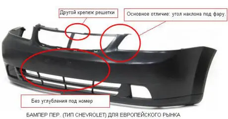 Бампер FPS FP 1704 904 (фото 1)