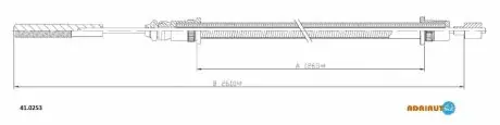 Автозапчастина ADRIAUTO 41.0253