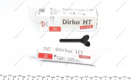 Герметик DIRKO +300 (БЕЖЕВИЙ) 70ML 030.793 ELRING 030793